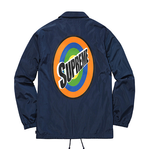 - 슈프림 -   Supreme Spin Coaches Jacket  // Navy